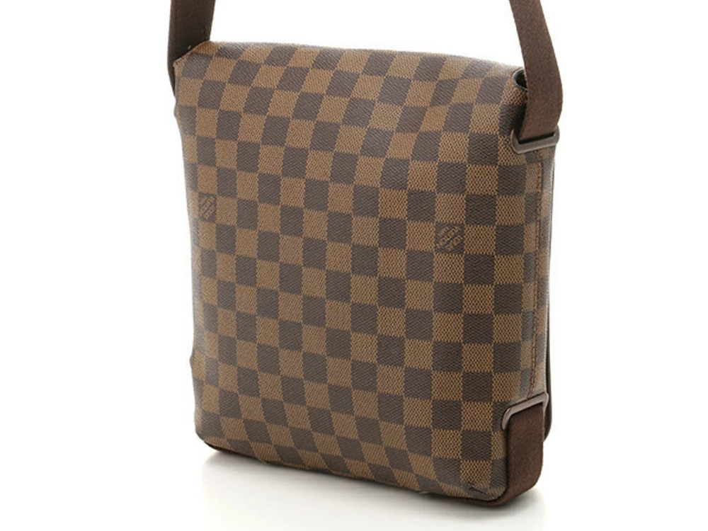 Louis Vuitton Damier Shoulder Bag Brooklyn Brown